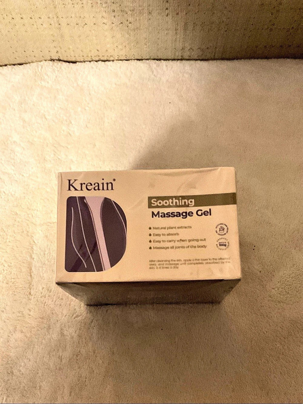 Kreain Soothing Massage Gel Massage Gel 100g NWT